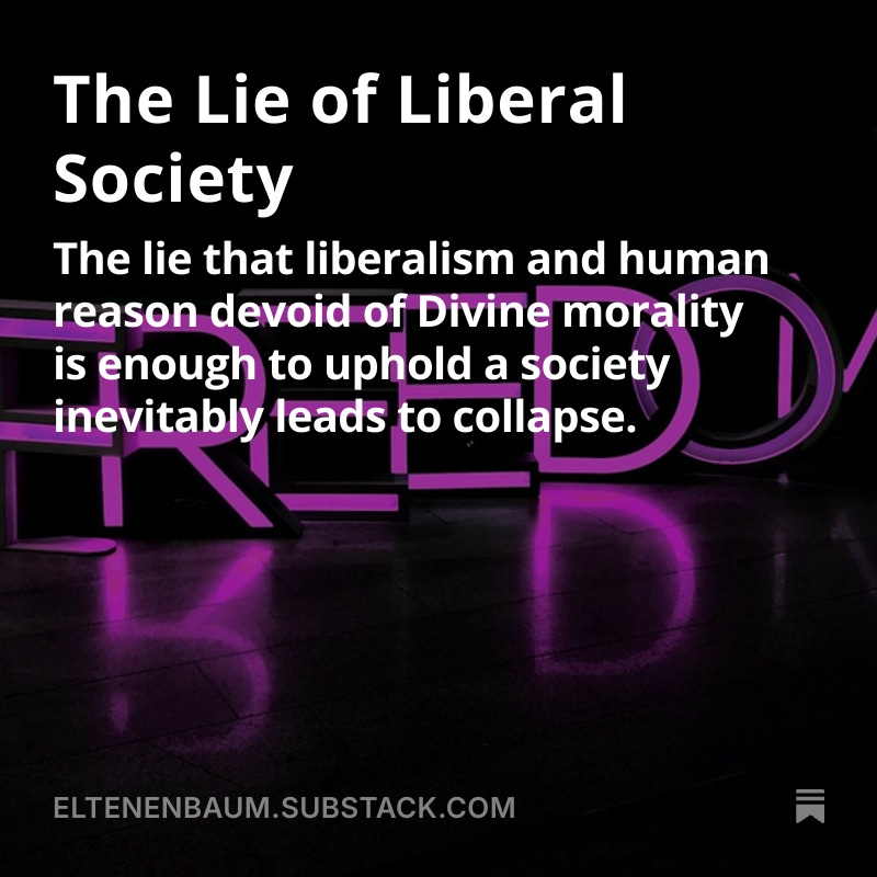 One year ago today:
eltenenbaum.substack.com/p/the-lie-of-l…