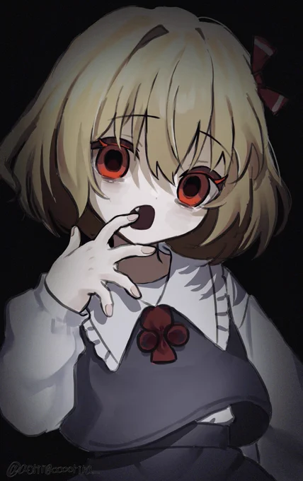 ほんとうに…食べちゃうぞ〜? #東方Project