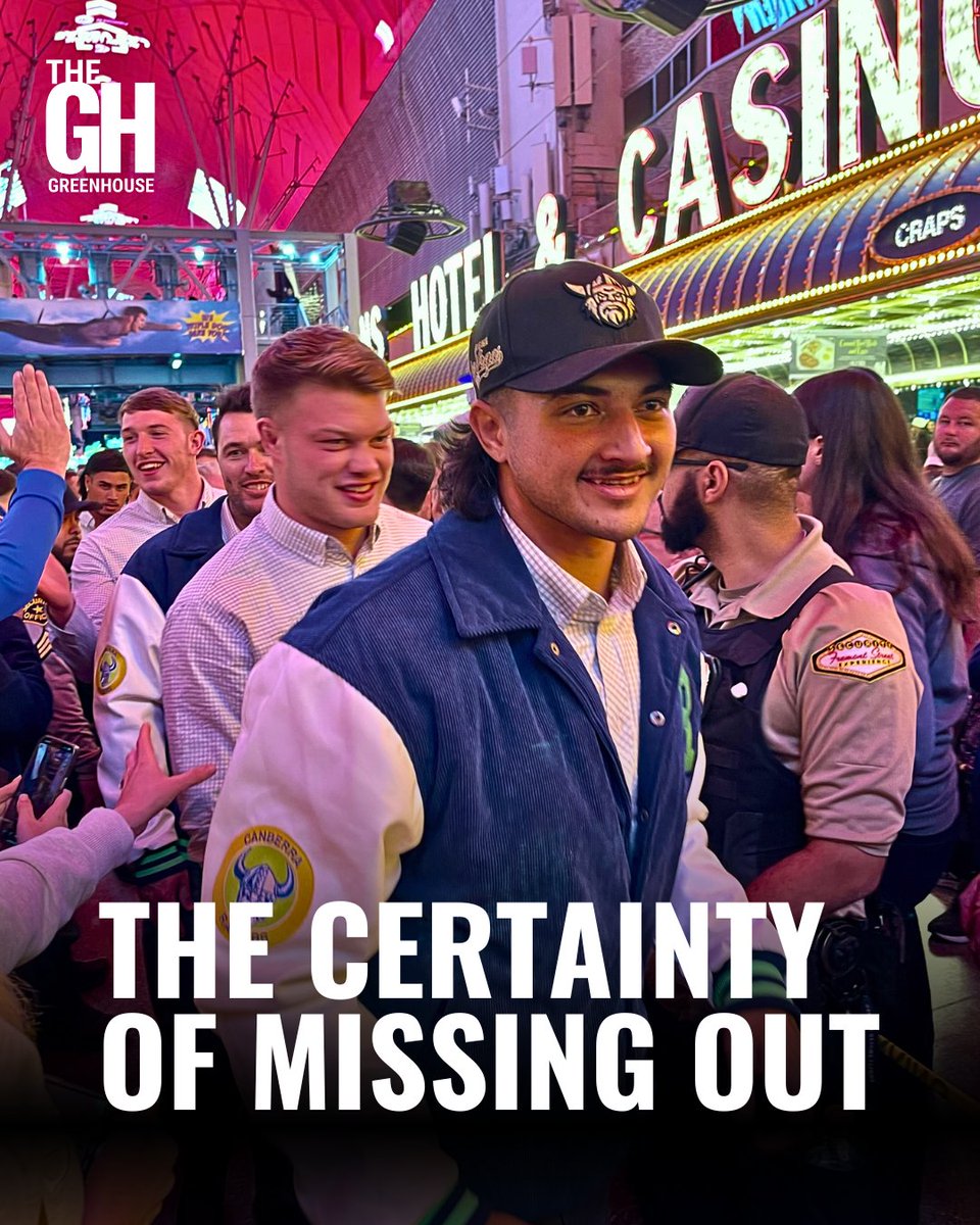 Through green eyes: The certainty of missing out. New column out now Canberra Raiders fans! 🏉📰👉 ow.ly/Mug550YmeO7

#NRLVegas #NRL #WeAreRaiders #CanberraRaiders