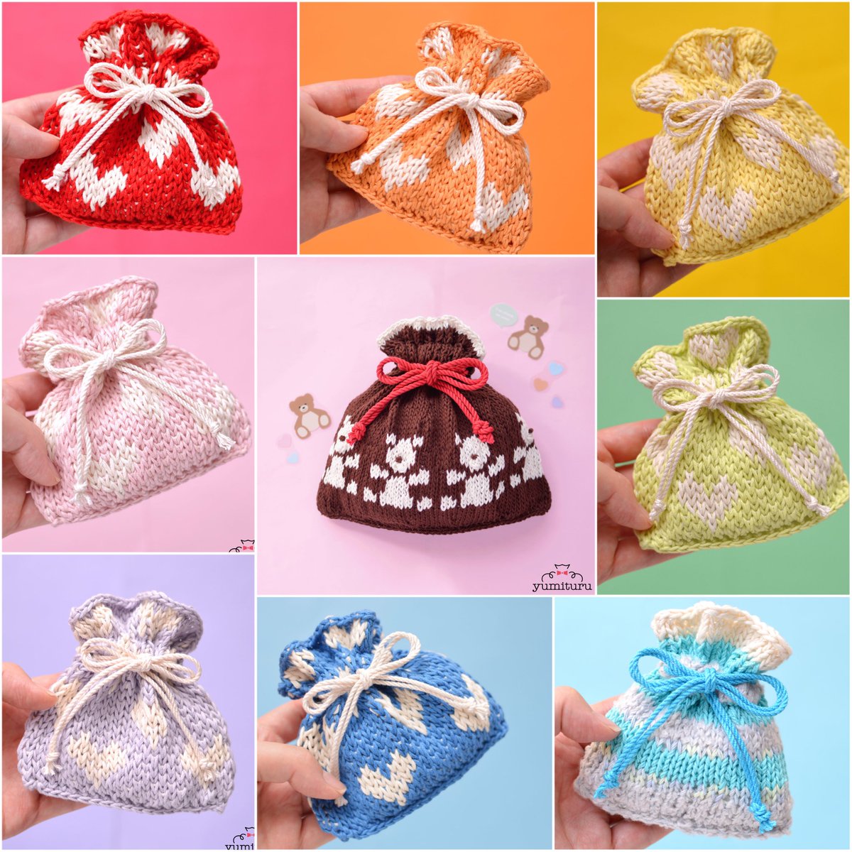 きゅるるん成分供給中 #365DIYtheme ぷりきゅきゅ💓な 手編み1点もの