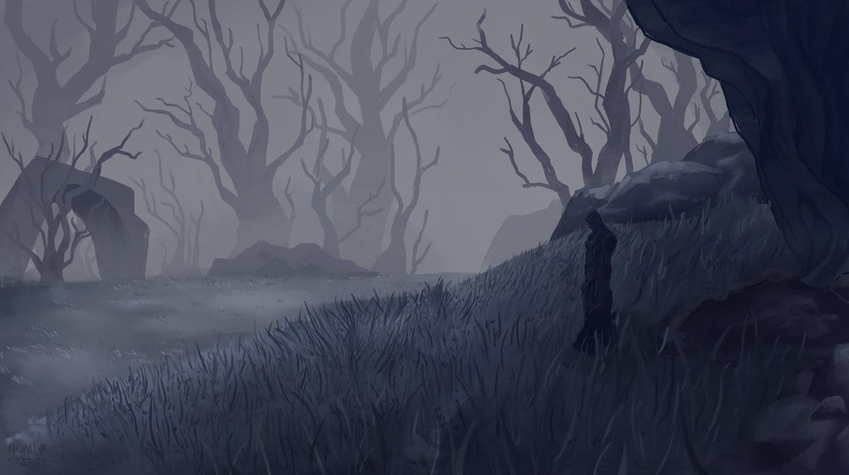 The consecrated snowfield in #ELDENRING fanart