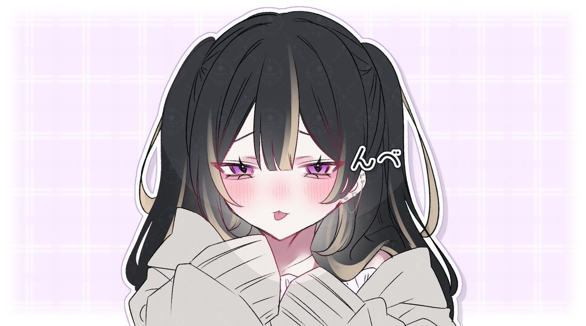 ╭─────────────╮  #新イラスト公開 / なにみてーんの