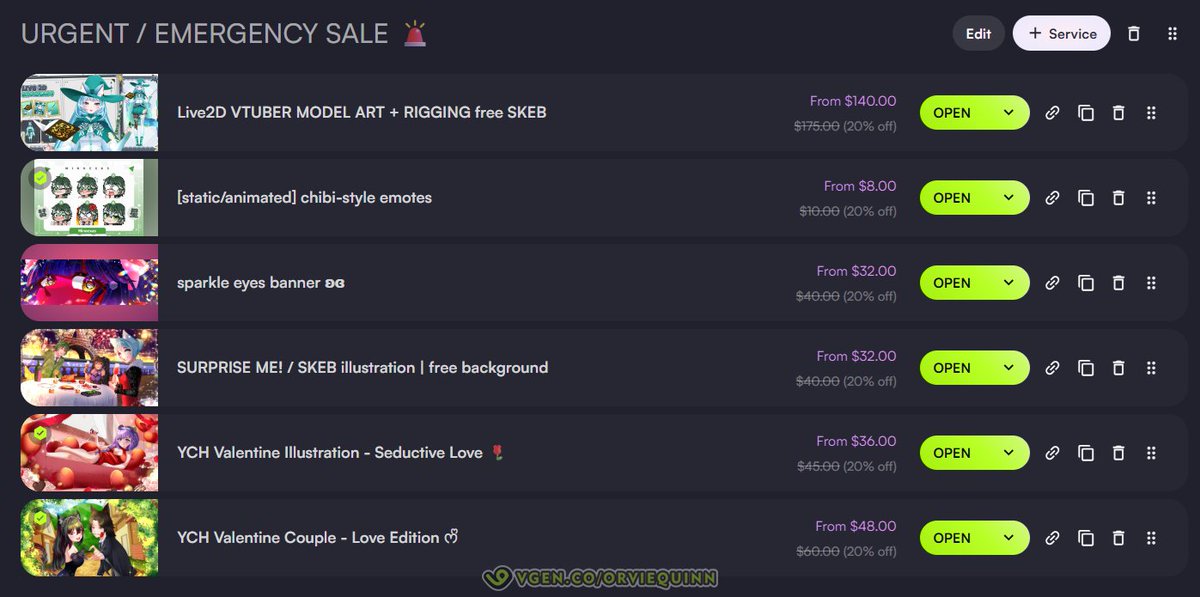 Orvie ✿ COMMS OPEN @VGEN tweet media