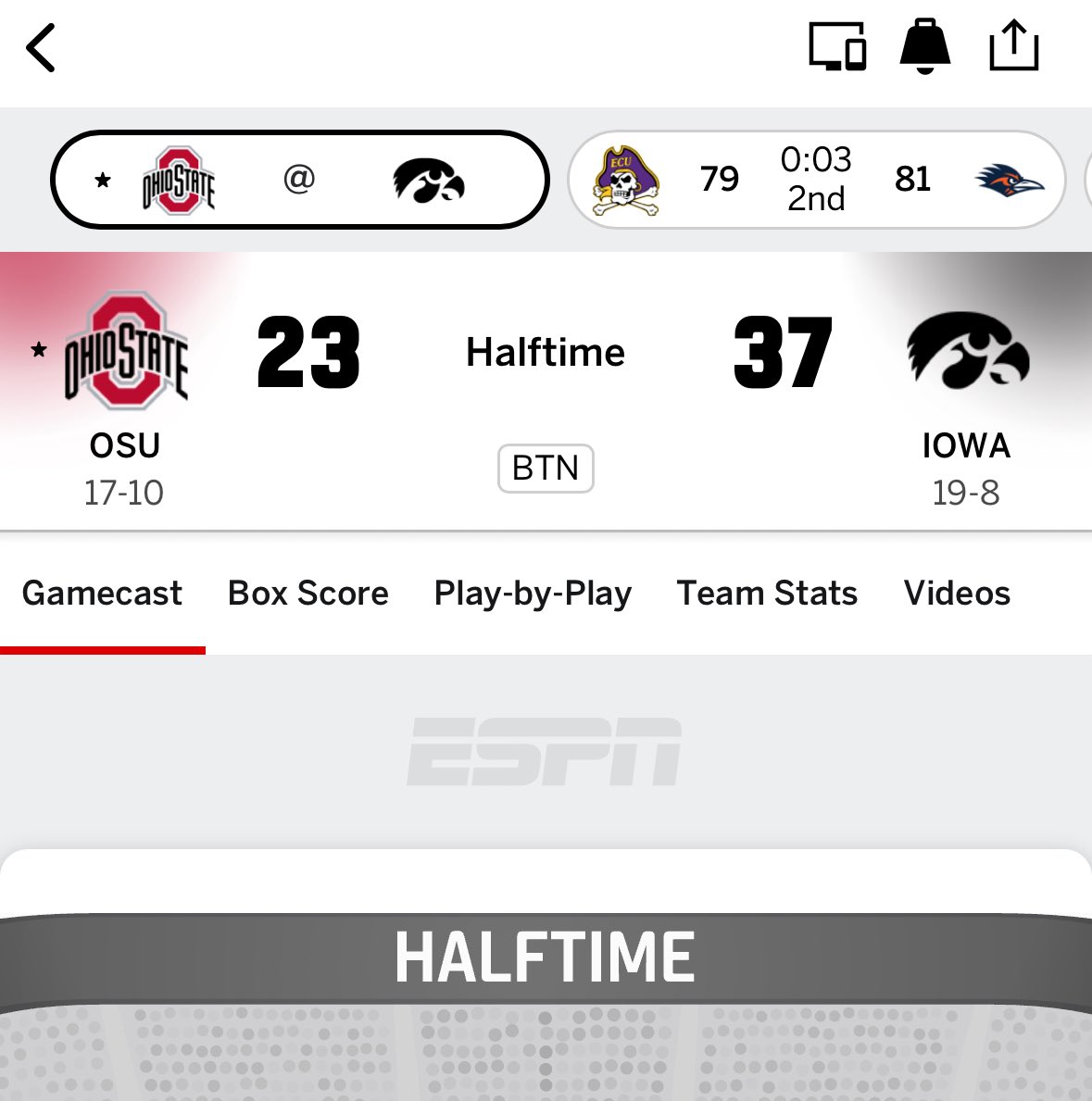 johnachkarMLB's tweet photo. Ohio State started this game 14-2....
Diebler is nowhere near qualified to be a coach. Needs to go.
What a despicable performance.
#CBB #OSUHoops https://t.co/JmVDRf8Kic