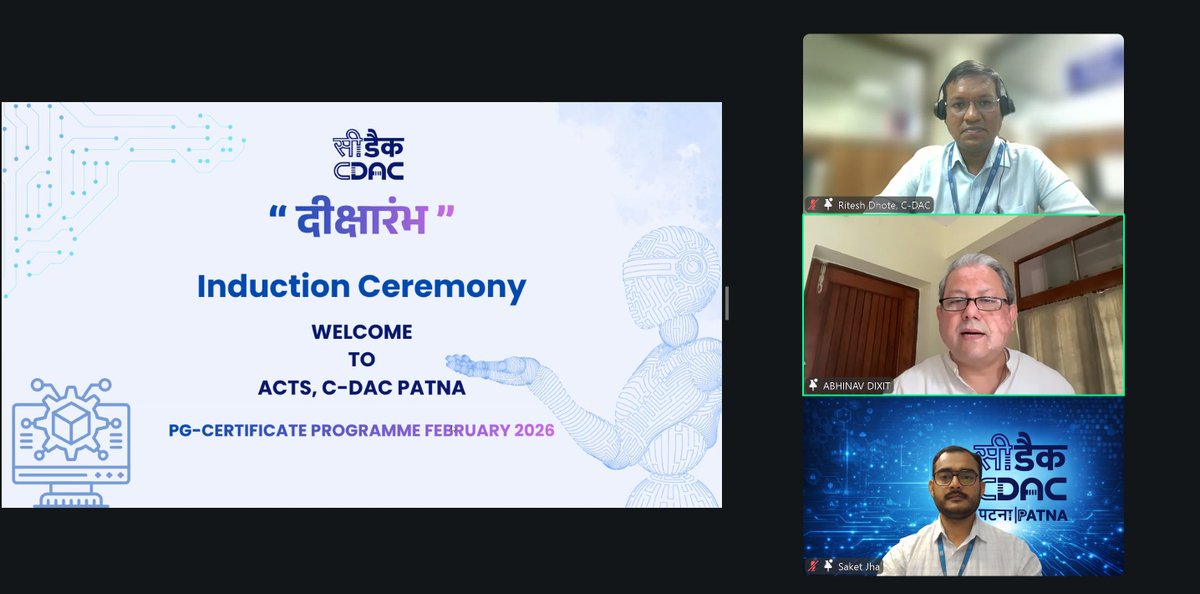 C-DAC Patna tweet media