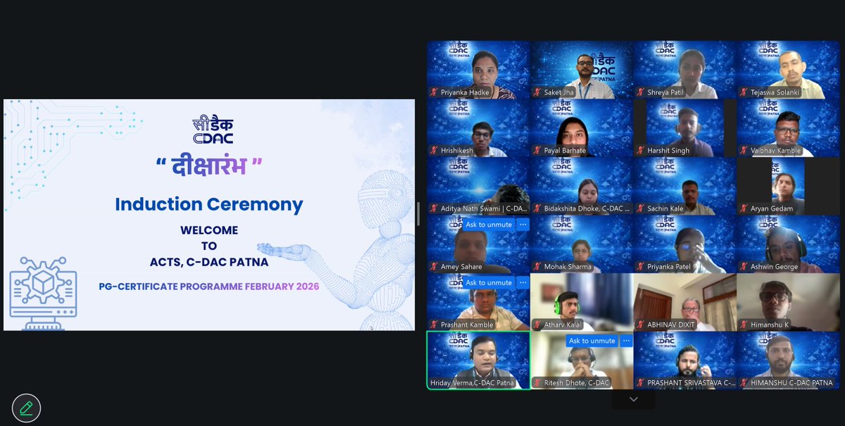 C-DAC Patna tweet media