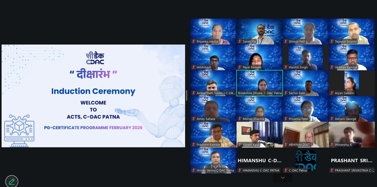 C-DAC Patna tweet media