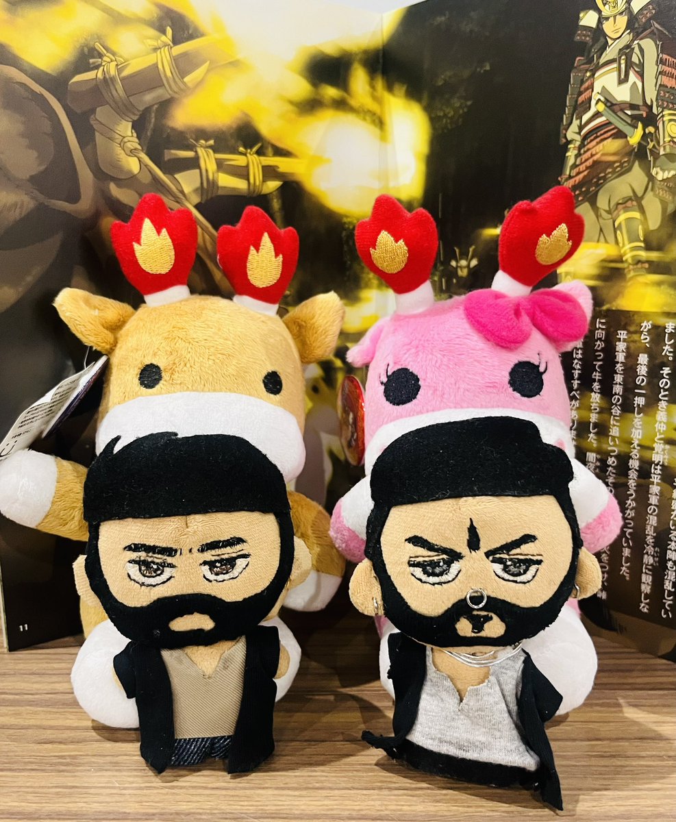 メルギューくんと❤️
1番バーフバリの民がお世話になってるご当地キャラクターだと思う🐮🔥

 #サラール手芸部