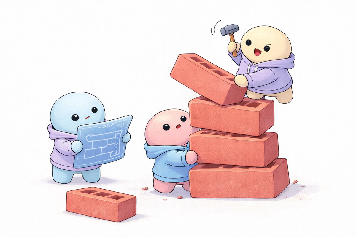 GN BlubFam 🤍

100 followers in 3 days.

Brick by brick. Build + Grow. 🧱 

#Blubbies