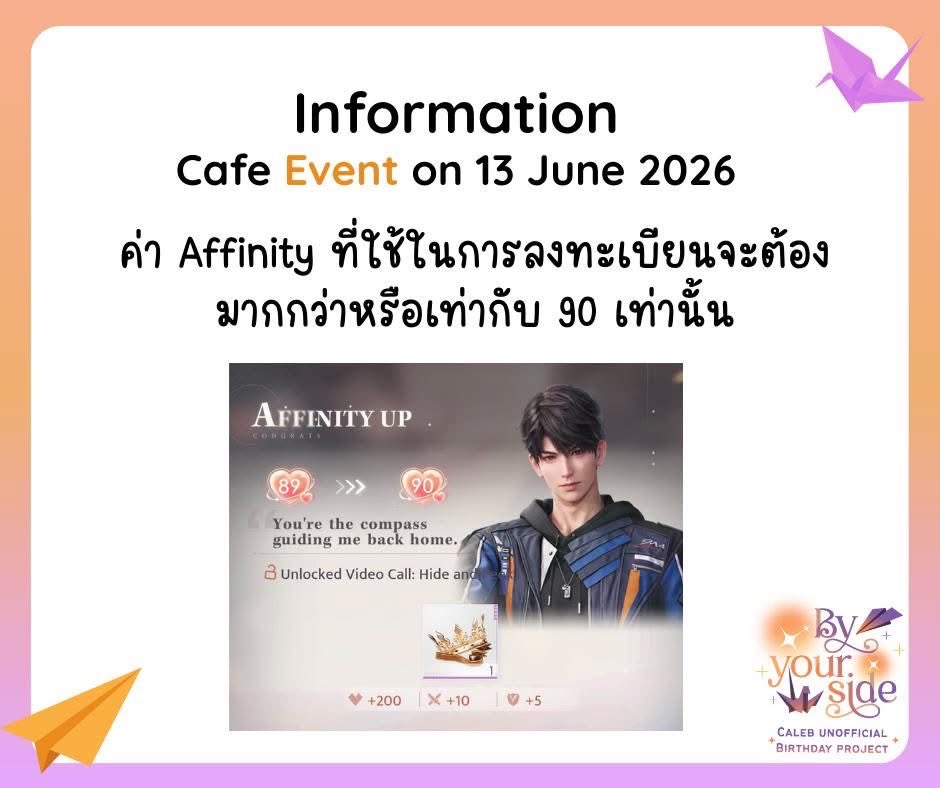 By your side : Caleb unofficial BD project tweet media