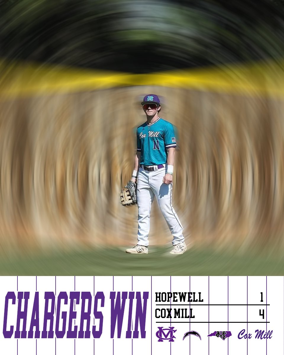 Cox Mill Chargers Baseball tweet media