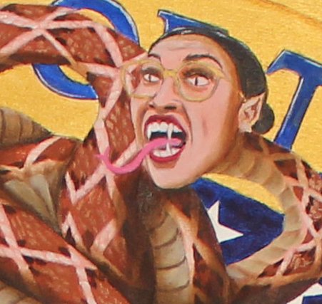 Nachi_FREE's tweet photo. Trump’s State of the Union 2020 VS 2026 – Funny what has changed and stayed the same from Trump’s first term VS his second term. While some characters are no longer relevant, the dumpster fire they all helped fuel keeps on burning.
#SOTU2026 #Trump #AOC #MAGA #Medusa #painting https://t.co/gLpKAf8MJt