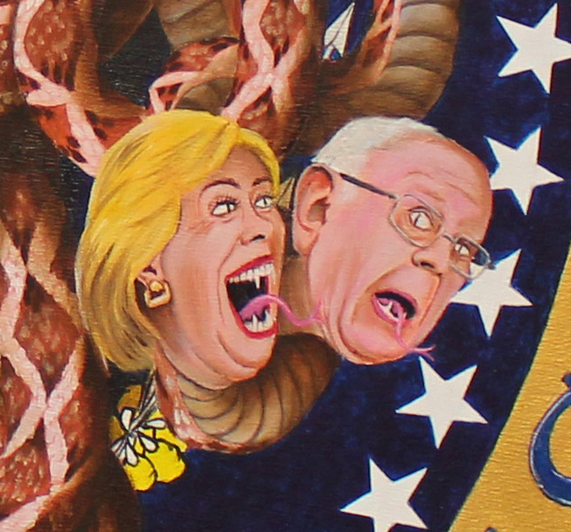 Nachi_FREE's tweet photo. Trump’s State of the Union 2020 VS 2026 – Funny what has changed and stayed the same from Trump’s first term VS his second term. While some characters are no longer relevant, the dumpster fire they all helped fuel keeps on burning.
#SOTU2026 #Trump #AOC #MAGA #Medusa #painting https://t.co/gLpKAf8MJt