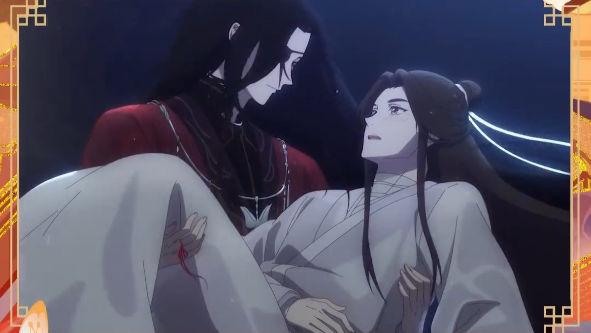porpolwisteria's tweet photo. hua cheng princess carrying his wife https://t.co/qS2fwdLJJ7