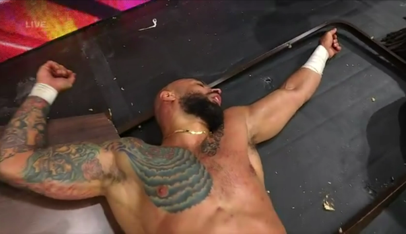 JJWilliamsWON's tweet photo. This is crazyyyyy

#AEWDynamite https://t.co/3XJU9sfq5u