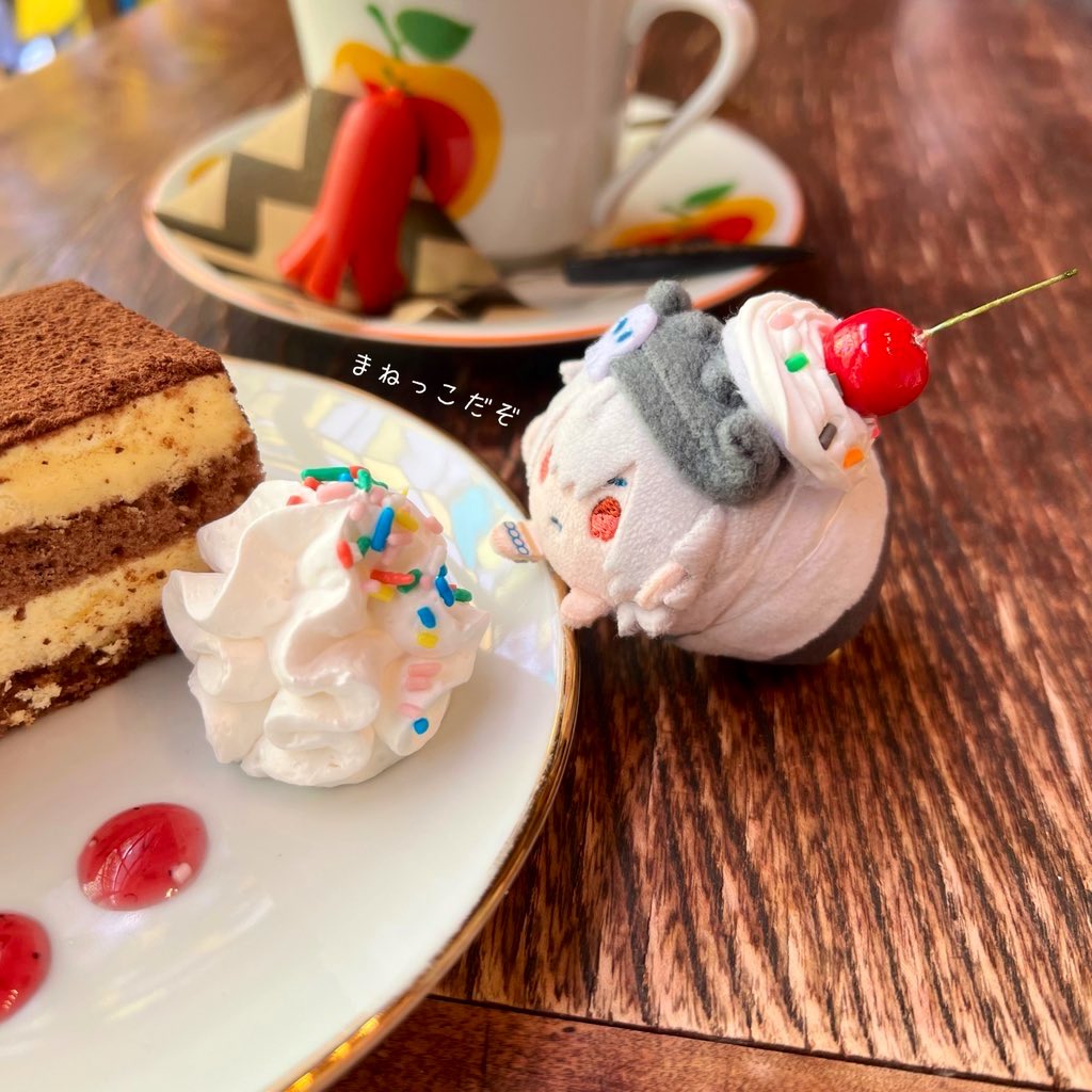 mamecororing's tweet photo. ぬい撮りに優しいお店なので本当におすすめです☺️ https://t.co/D4P8euBP4T
