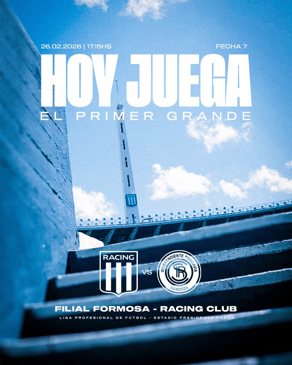 ¡HOY JUEGA EL PRIMER GRANDE!
