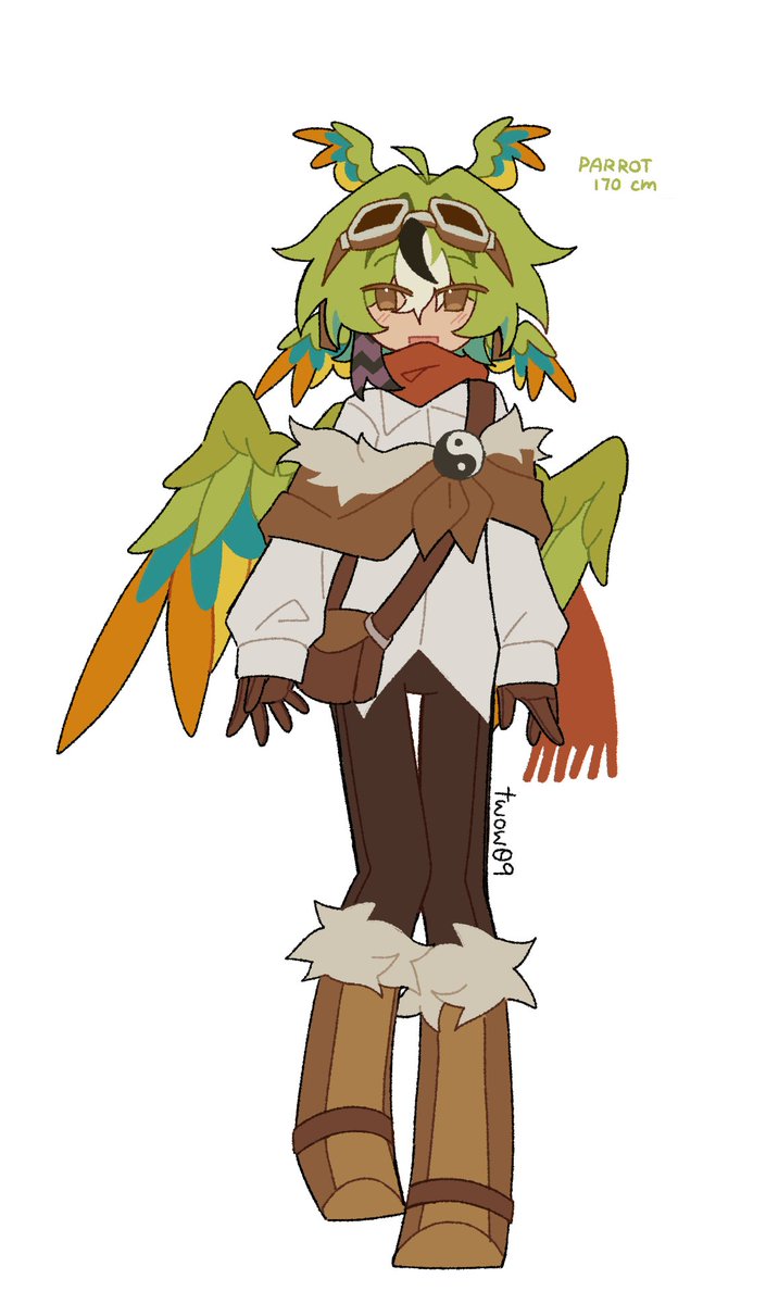 twow09's tweet photo. "would you post the individual pngs of the 3 wifies and parrot? I really wanna make one my pfp without the other charas in the way /lh" -> no worries!! ofc i can :D thank you for asking! (I edited some of them since i changed a bit of their design since making the ref) https://t.co/AHlkAUhCxe