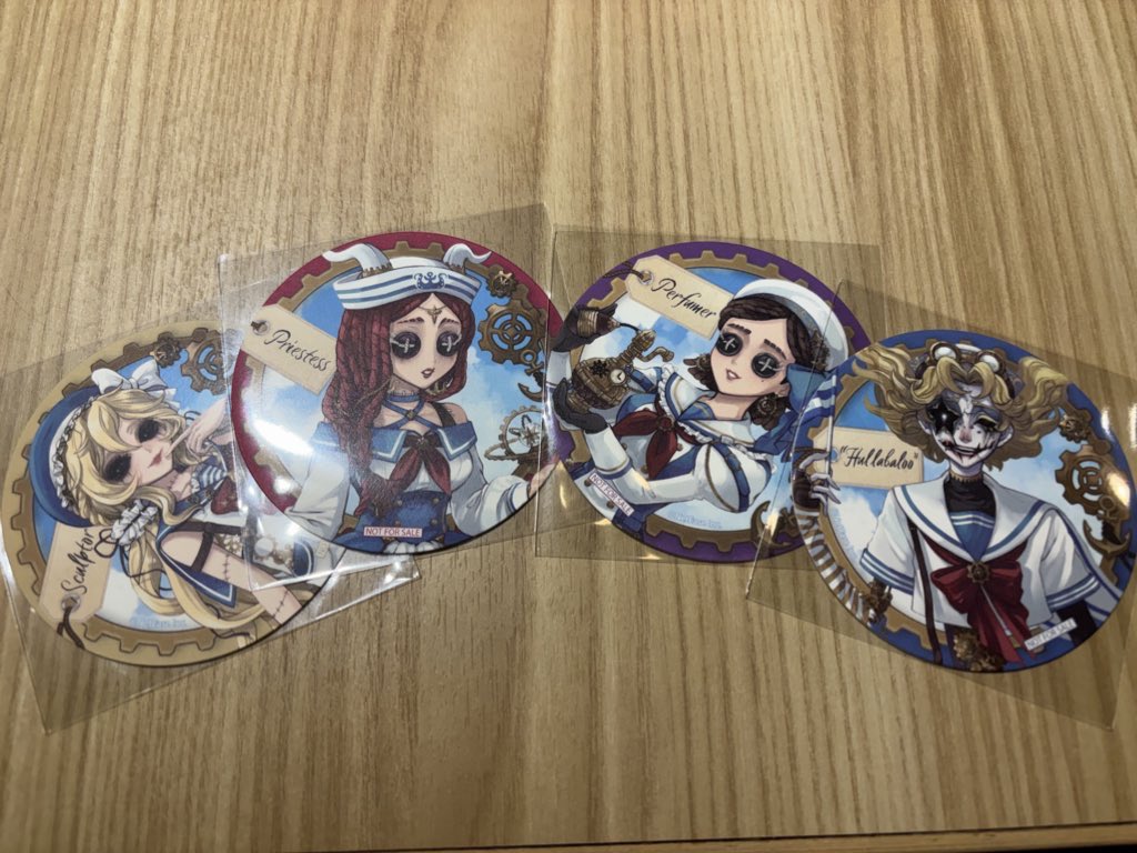 交換】第五人格 第5人格 IdentityV TOWER コラボ コースター 譲）彫刻