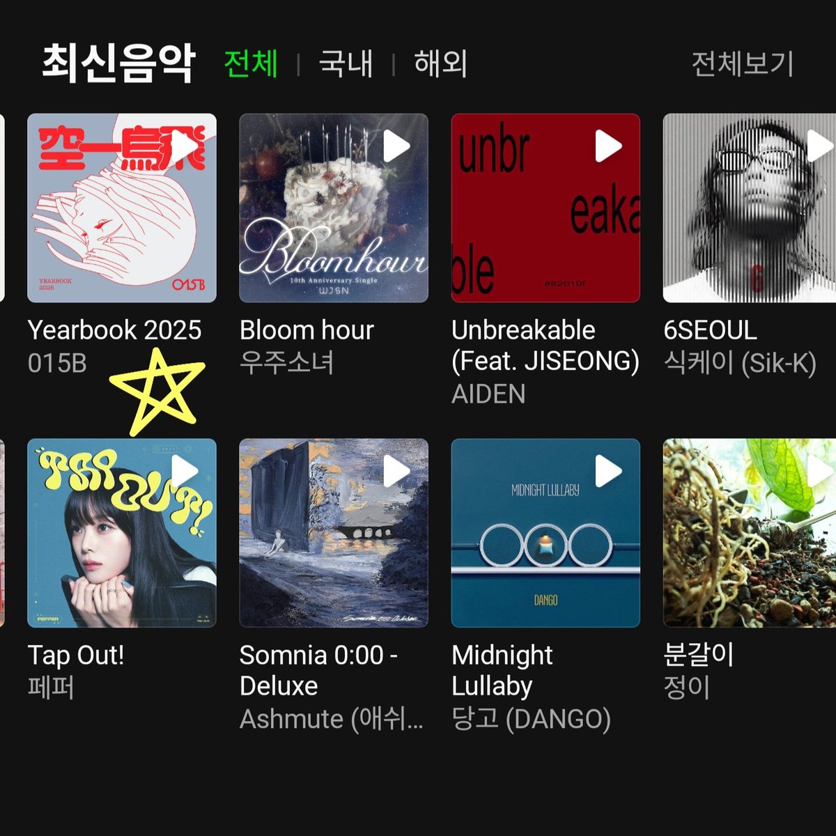 015BOfficial's tweet photo. 'Yearbook 2025' 앨범 발매되었습니다. 015B가 12달동안 발표한 12곡을 한장의 앨범으로! 지금 바로 온라인 음원 사이트에서 감상해보세요! #Yearbook2025 #015B https://t.co/ZRV3OLAna2