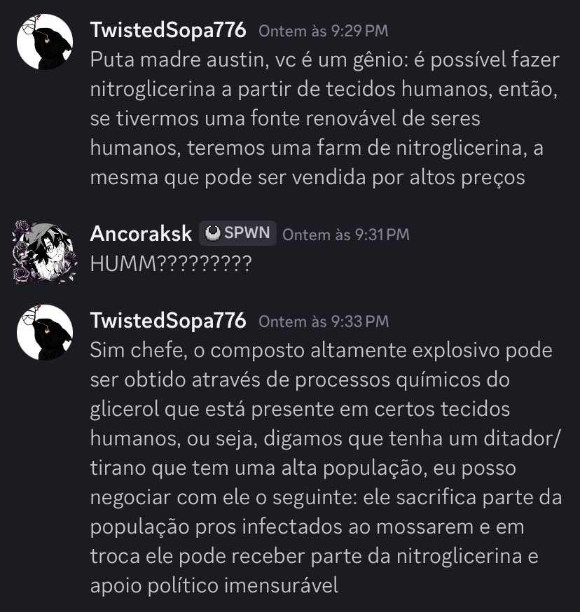 Eu tava fazendo umas comissões que recebi, até q eu recebo isso