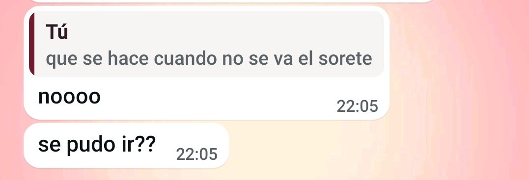conversaciones normales con mi amiga