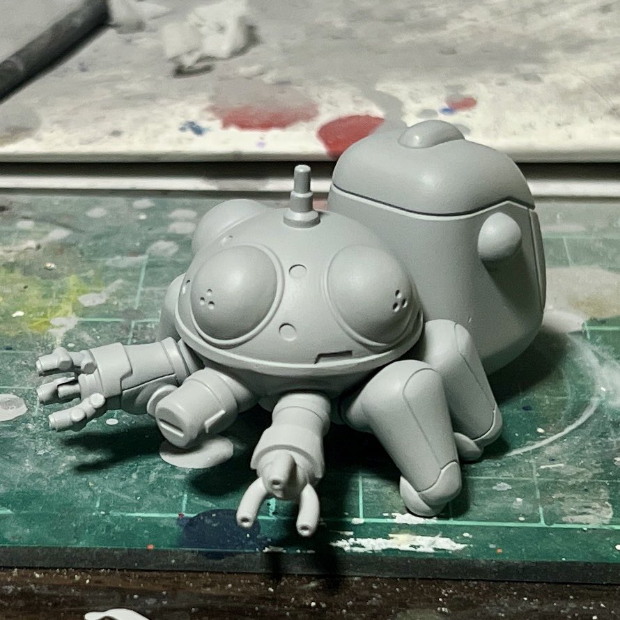 タチコマにサフ吹きました