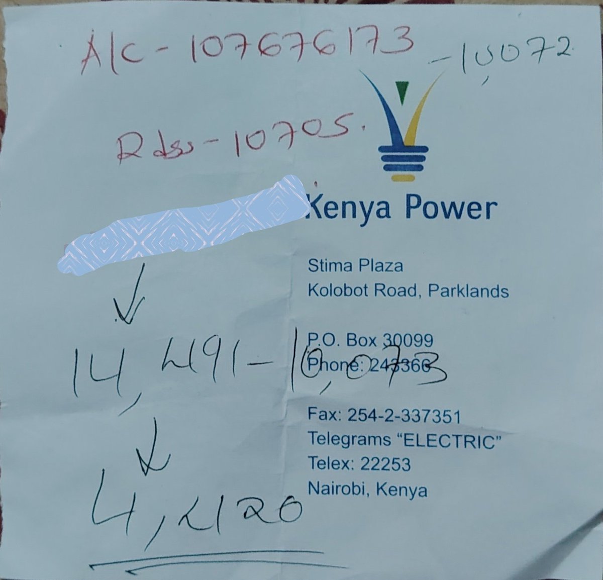 majiva's tweet photo. @KenyaPower_Care there was an erroneous reading of my electricity meter that recorded a figure beyond the current reading. This was reported to the local office and an adjustment was made but the same doesn't reflect in the billing system. 

Kindly assist to remedy the anomaly https://t.co/eFfSE6FcBP