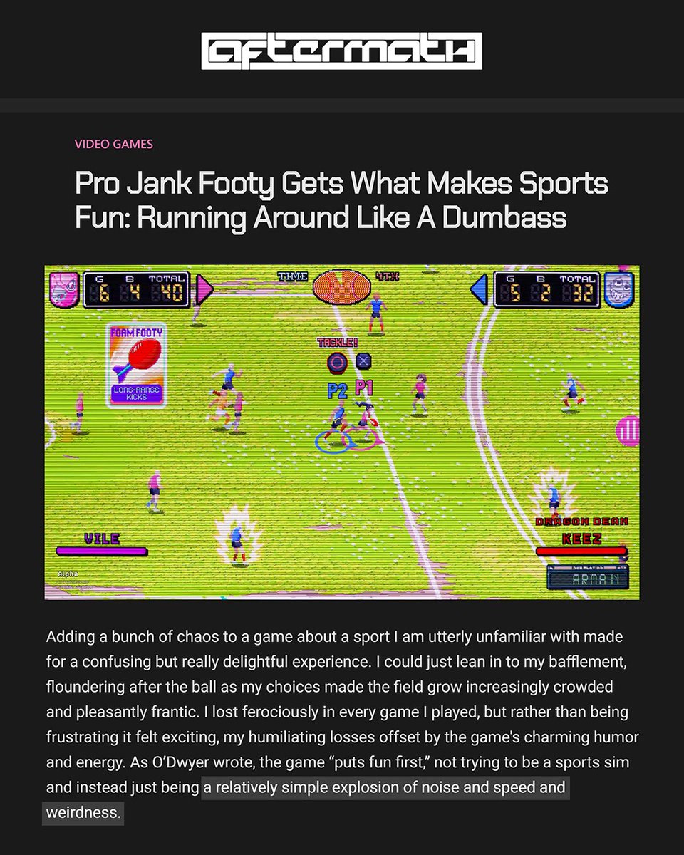 Pro Jank Footy tweet media