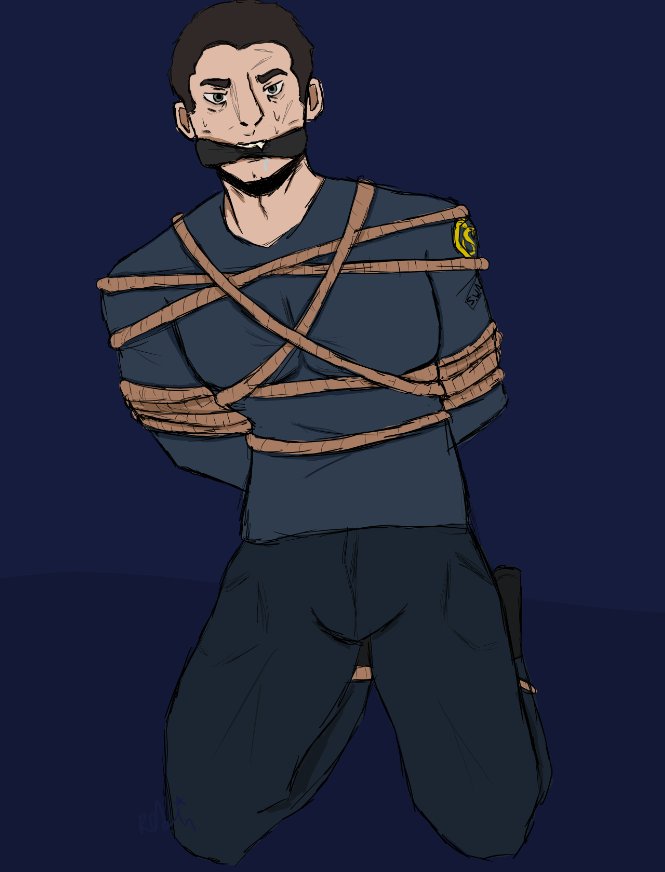 Robin_Rocks_'s tweet photo. Allen got a little tied up while on a raid...
#CaptainAllen #DetroitBecomeHuman #dbh https://t.co/srpQrExsYl