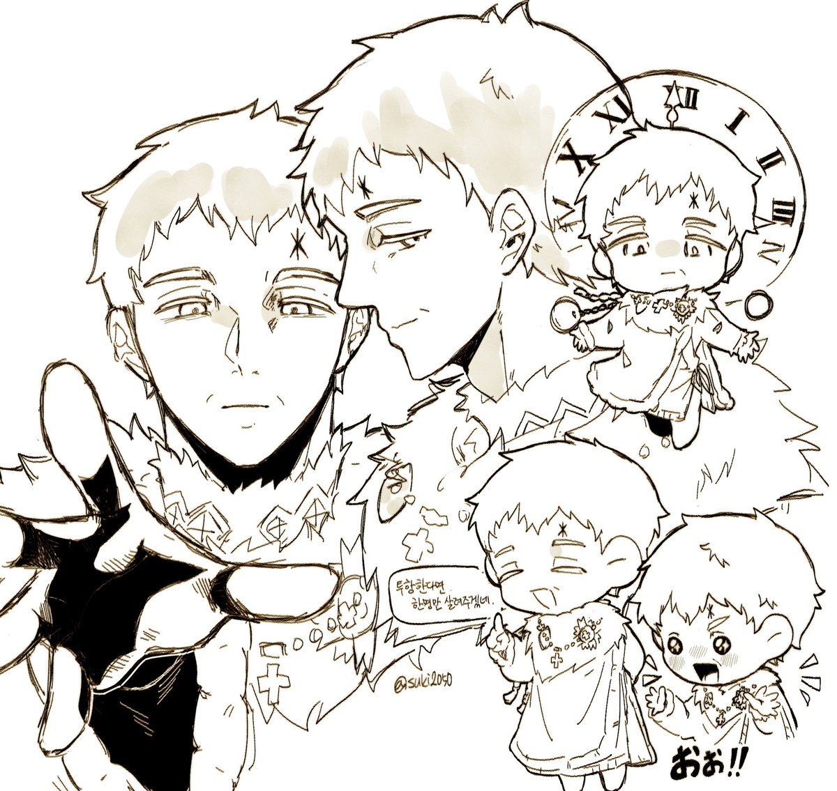 마법제가 좋다....
ユリウス魔法帝
#ブラッククローバー #ブラクロ #blackclover