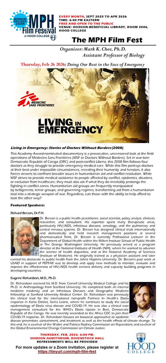 The Microbiologist of MMC, now @Hood_Biology tweet media