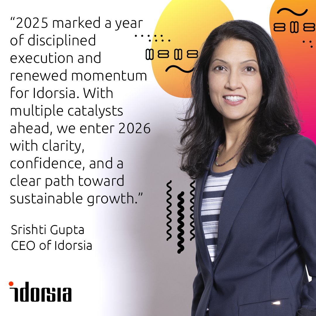 Idorsia's tweet image. This morning, we were happy to report our strong 2025 results with sales of our #insomnia treatment more than doubling. In even better news, we see further sales growth ahead with multiple pipeline catalysts in 2026. Read more: bit.ly/idiamr?utm_sou… #Biotech #Pharma #FY2025