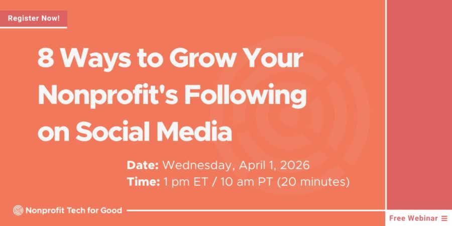 nonprofitorgs's tweet photo. Free Mini Webinar on April 1! 8 Ways to Grow Your Nonprofit’s Following on Social Media: https://t.co/SHxqAp7YHW💻
The average growth rate for new social media followers ranges from .64% to 3% per month, depending upon the platform. In other words, the era of organic growth on social media is over.