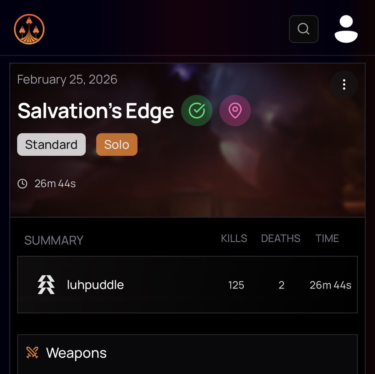 luhpuddle's tweet photo. SOLO WITNESS IS DONE ✅

157 attempts and 6 days from knowing next to nothing about the encounter to clearing 

Full video and fail montage will be posted on YouTube soon ❤️🫶

#Destiny2 #solowitnessordrinkpiss #pve #Bungie #lowmans https://t.co/2KFUWLPW0I