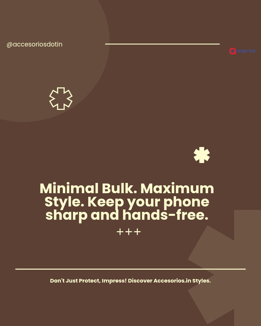 accesoriosdotin's tweet image. Focus without compromise. Protect your phone in style with Accesorios.in ✨ #phoneprotection #stylishcases