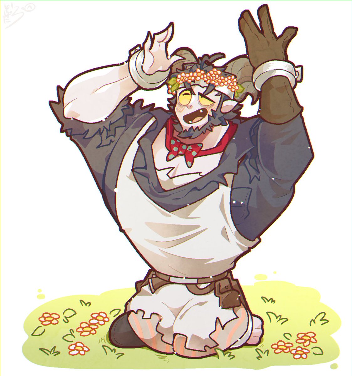 DOBATARO__chan's tweet photo. 💐🐏 https://t.co/S16YoyDgjh