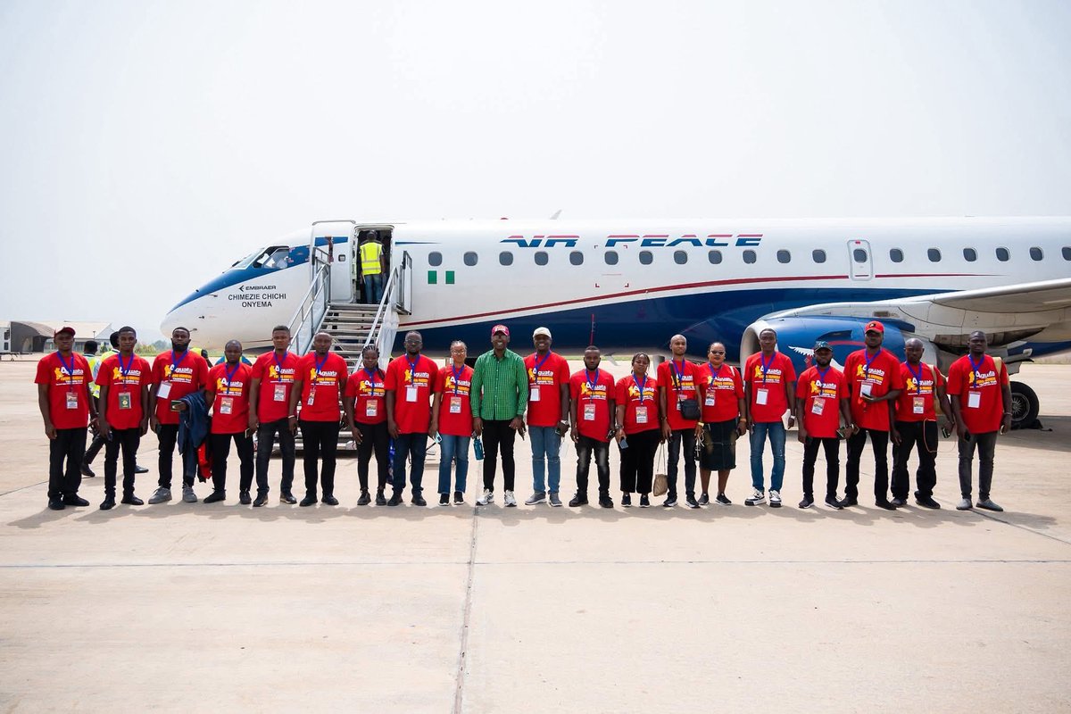 VMbogu's tweet photo. 20 AGUATA YOUNG FARMERS CURRENTLY UNDERGOING INTENSIVE TRAINING AT #SONGHAI IN PORTO NOVO, REPUBLIC OF BENIN ABLY FACILITATED BY Dr. @buezeofobuike Mayor of Aguata. Upon return, each will get a cash support of 1,000,000. https://t.co/wglH2YXTIv