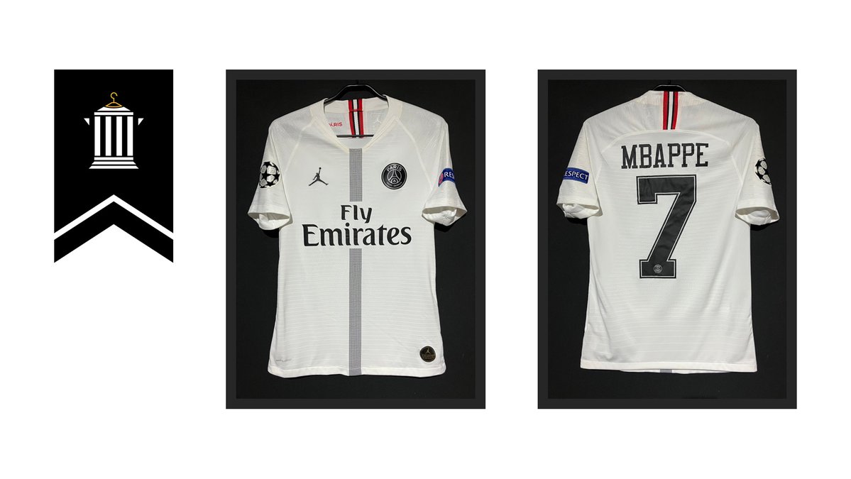 2018/19】 / Paris Saint-Germain F.C.（3rd/White） / No.7 MBAPPE