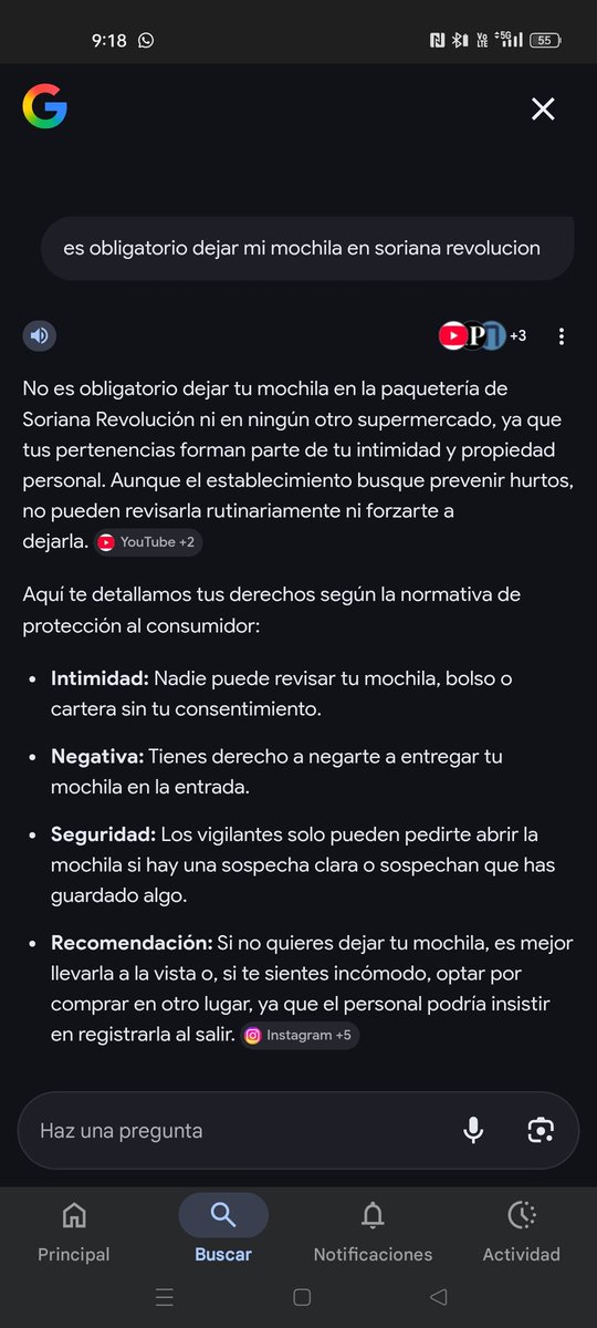 MgJethro's tweet photo. @TiendaSoriana a ver si a la siguiente le dicen a su seguridad que ya dejé de gritarme a medio pasillo para que  deje mi mochila en paquetería https://t.co/VevABvHvPv