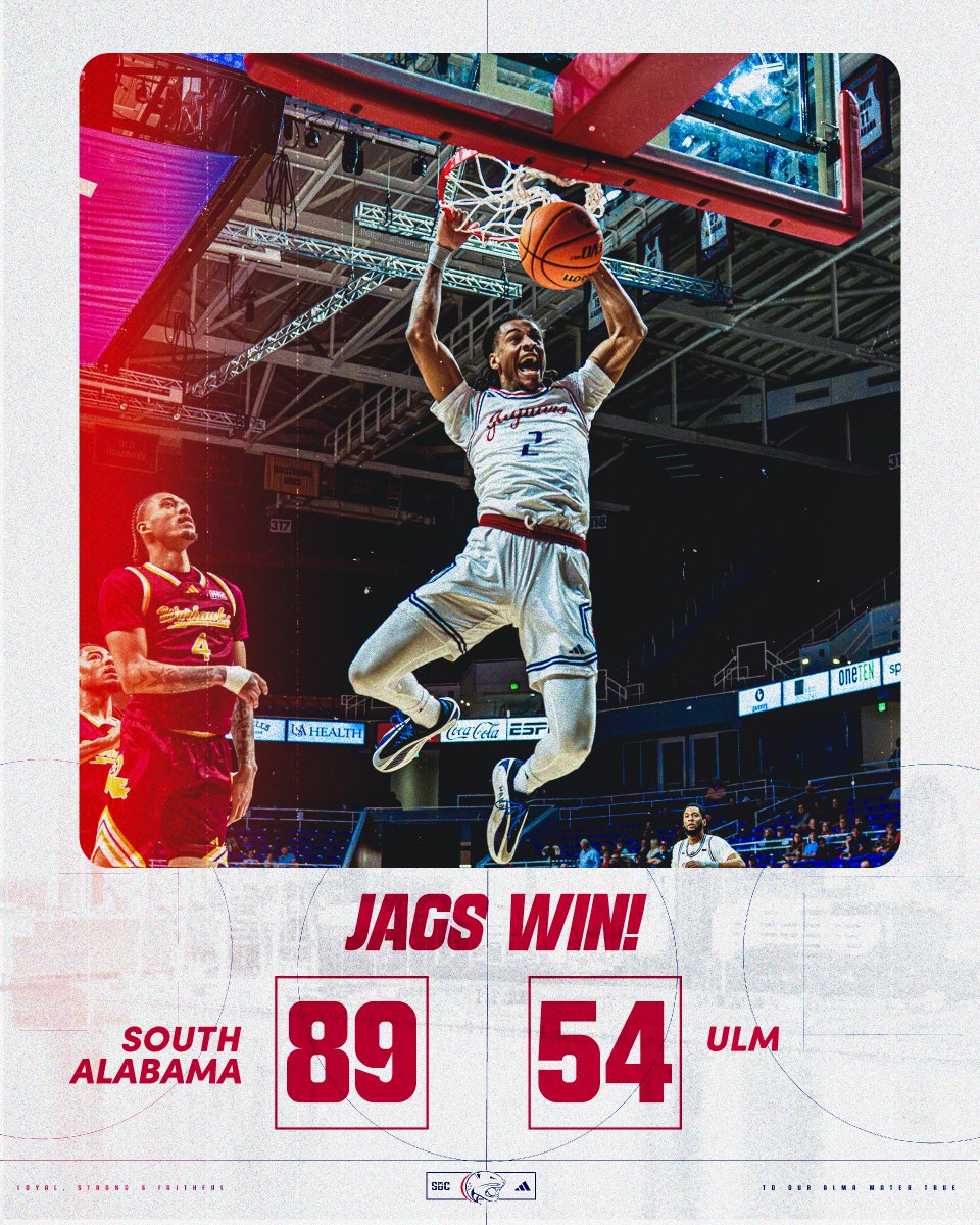 South Alabama Men’s Basketball 🏀 tweet media