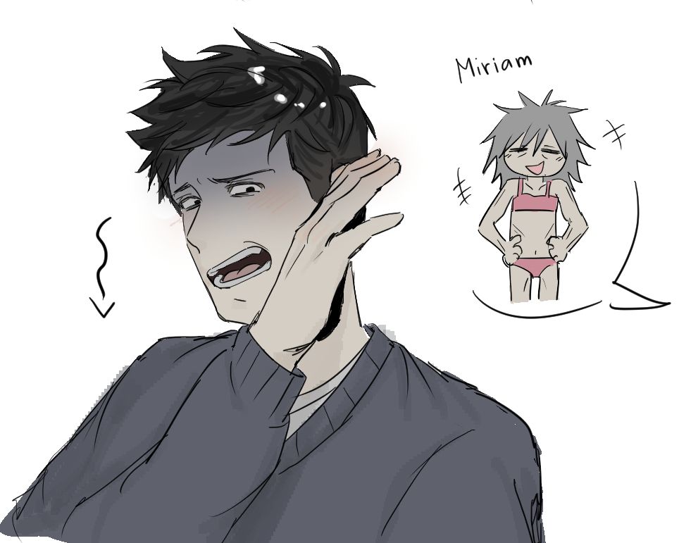 siempre me olvido de dibujar su collar😡