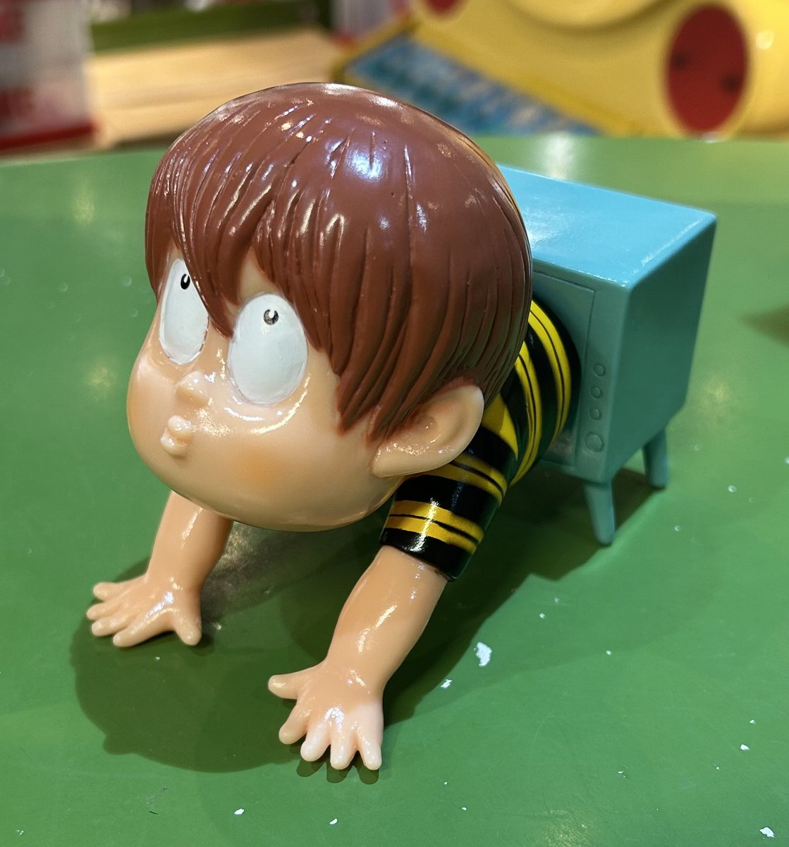 meemie 水木しげる 人気ものシリーズ テレビくん ソフビ カラー版