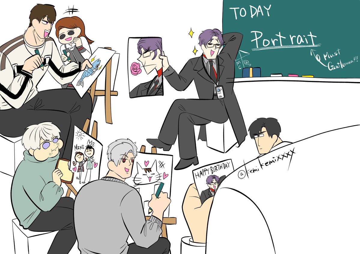 #LoveandDeepspace 
#恋と深空二次創作 

It's finally here‼️🐟💫❄️🐦‍⬛🍎