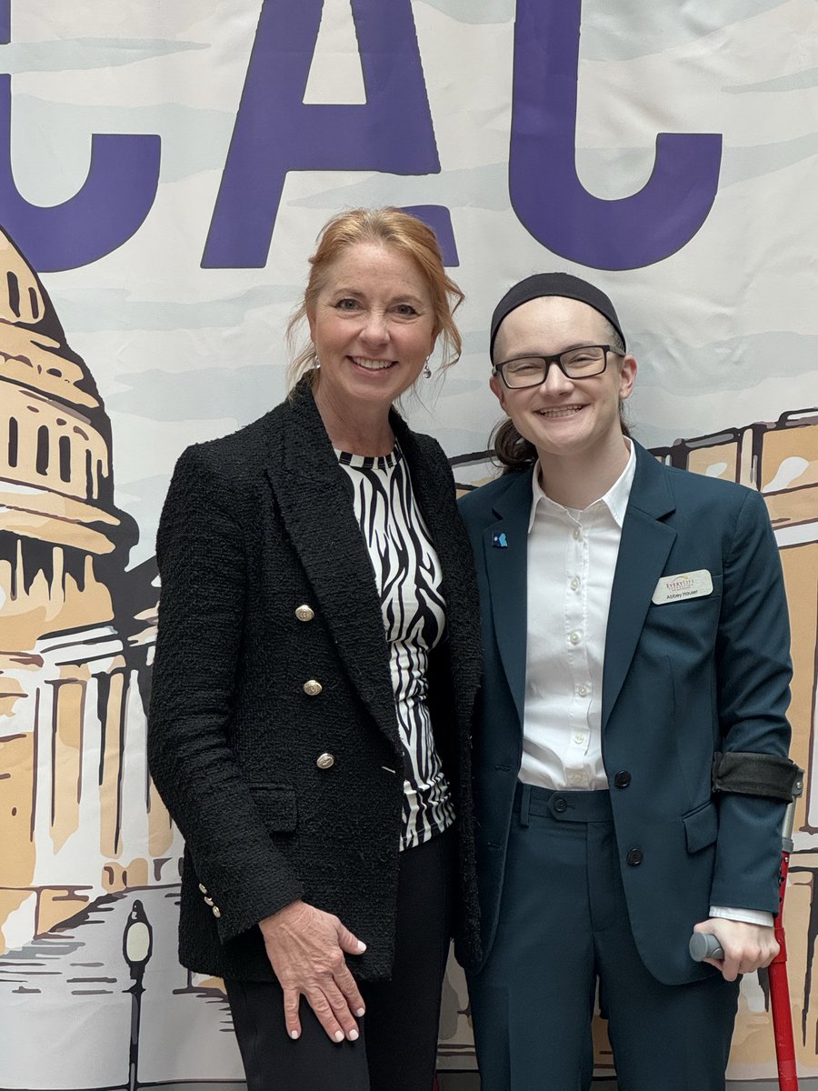 laurabrod's tweet photo. Great day in DC for Rare Disease Week. @rettsyndromeorg is here to advocate and ensure the patient voice is heard loud and clear! So happy to see one of my favs at @everylifeorg and MN superstar @ahauser5 doing amazing things as a patient advocate. Advocacy matters. 🦓 https://t.co/Lqdl3WmXTp