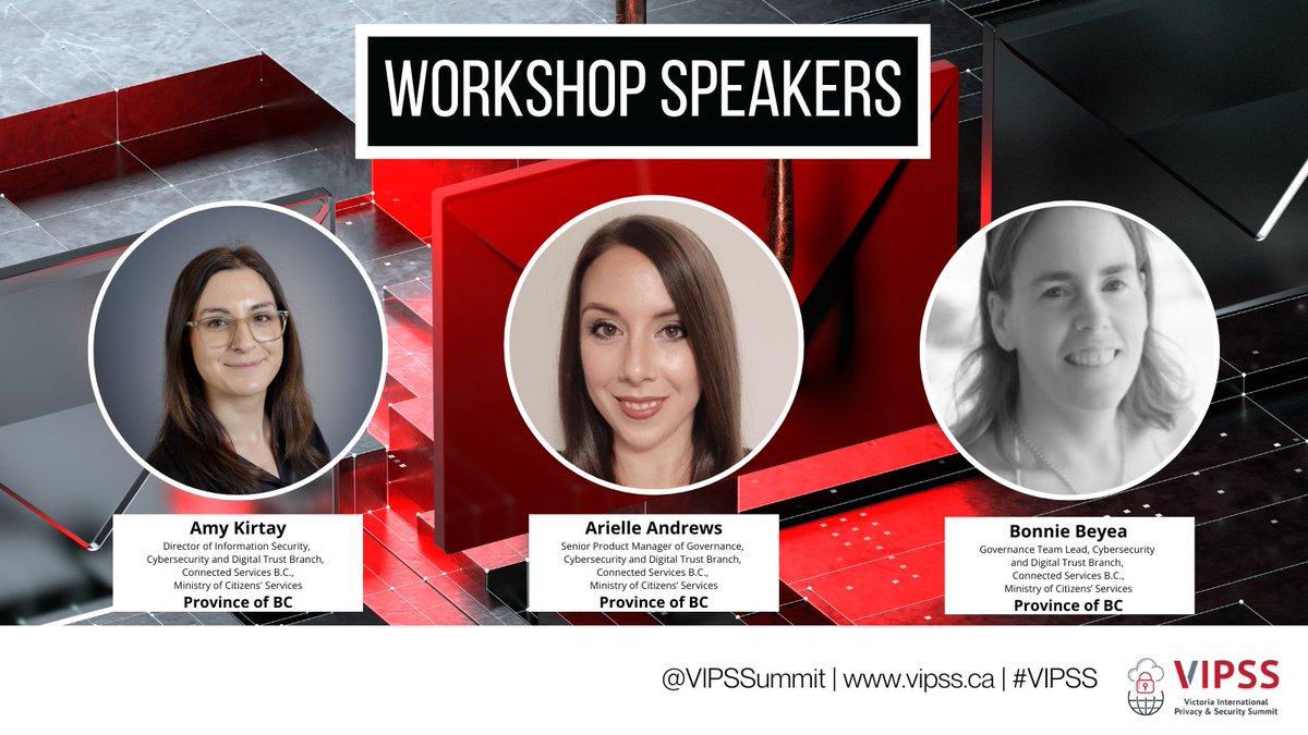 Victoria International Privacy & Security Summit tweet media