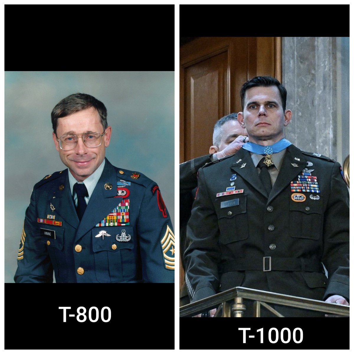 T-800: You operate, don't you son?

T-1000: Yes, sir, I do.

T-800: *nods*

T-1000: *nods*