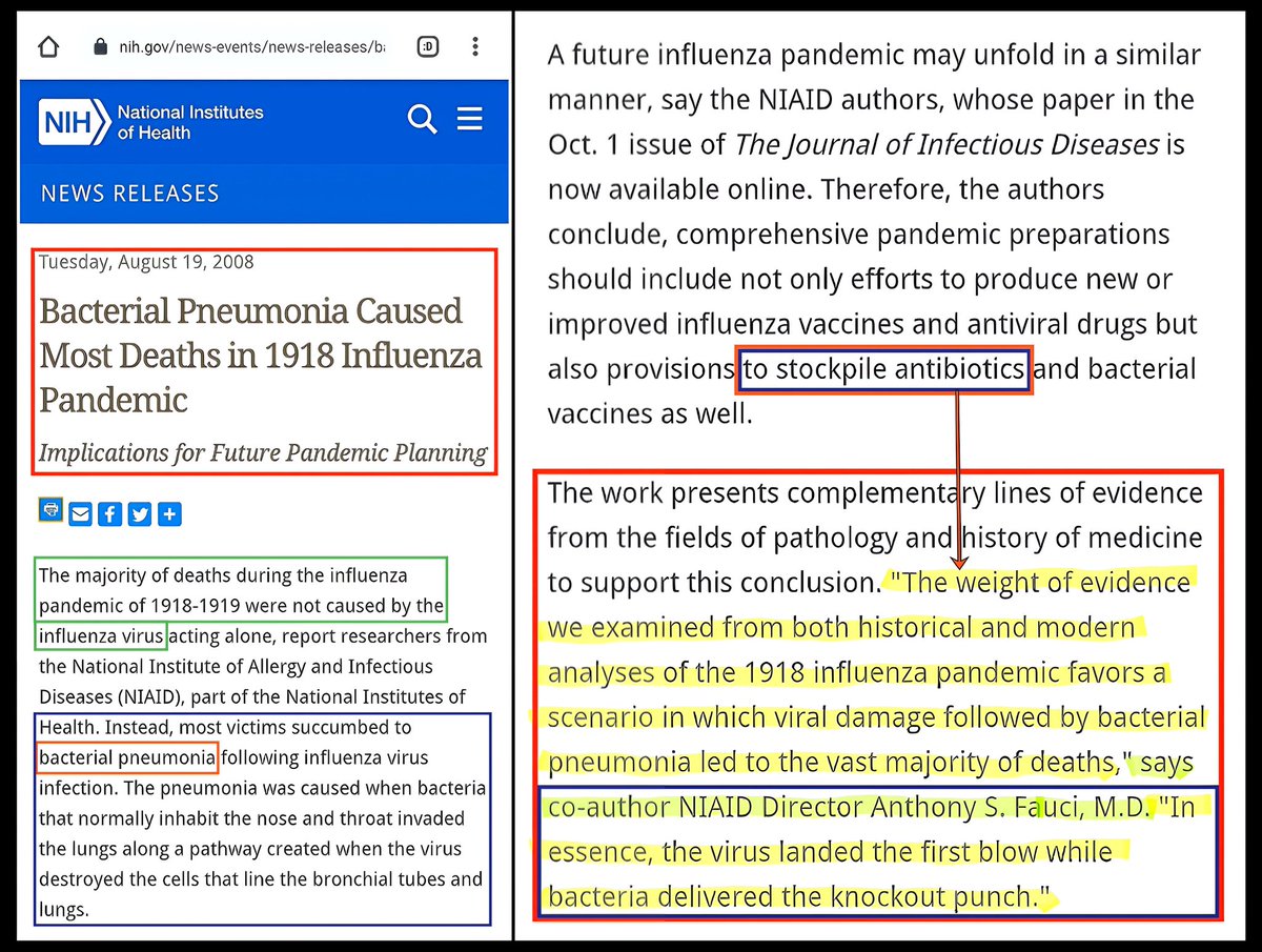 PPR_Mile's tweet image. Thank you, Aaron!

Your FOIA'ed Fauci Emails regarding "Covid-19" is the smoking gun!

 ★ FACT: On 09/18/2014, President Barack Obama signed an Executive Order 13676 that was a 5 year National Action Plan to implement Antibiotic Stewardship Programs throughout all US Hospitals