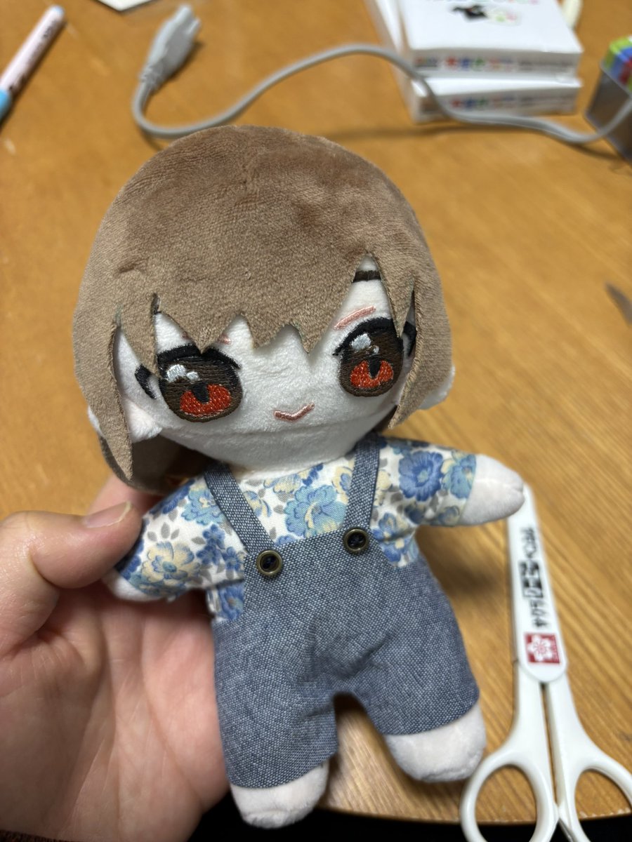 ぬい服モデル用にウチの子を作るなどしました