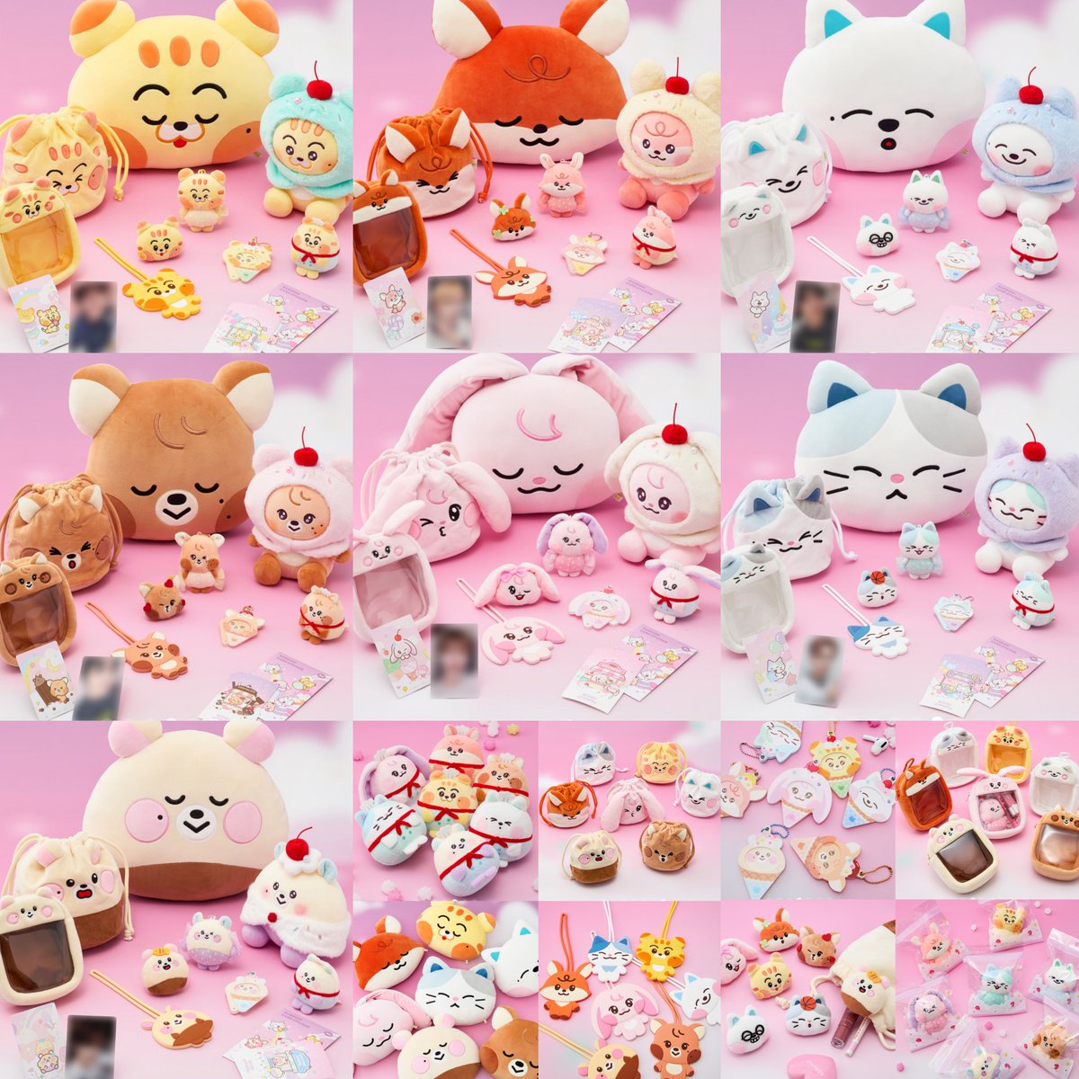 อยู่รวม ๆ กันแล้วดูน่ารักอะ ยัยตัวนั่งแล้วใส่หมวกไอติมฟินจริง พี่จะหมดตัวเอานะหนูๆ🍰🥦🍦🎀🫐
